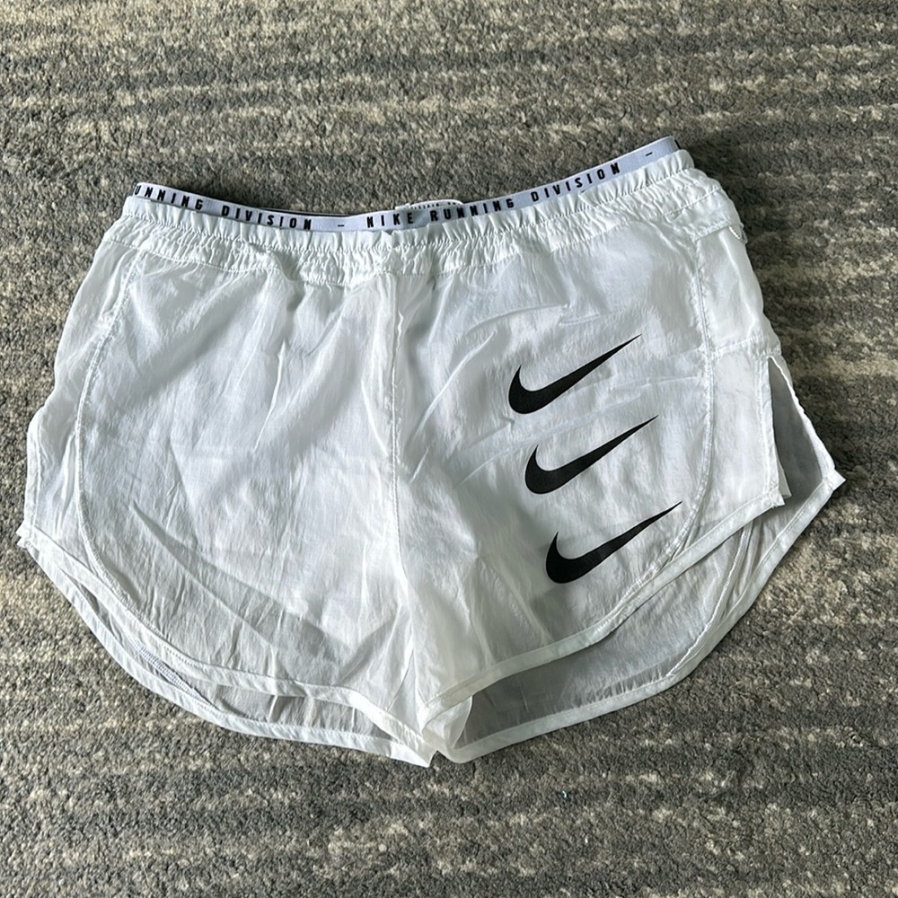 Nike Running Shorts White Size Medium